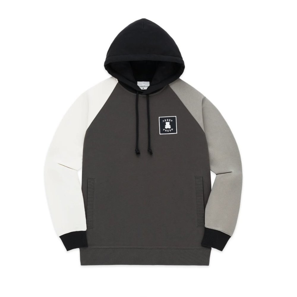 Teddy Fresh Color Block Hoodie